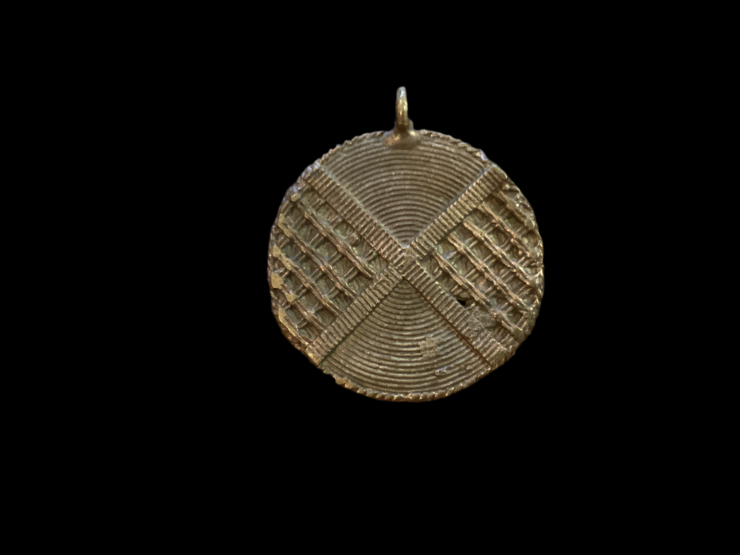 Brass pendant