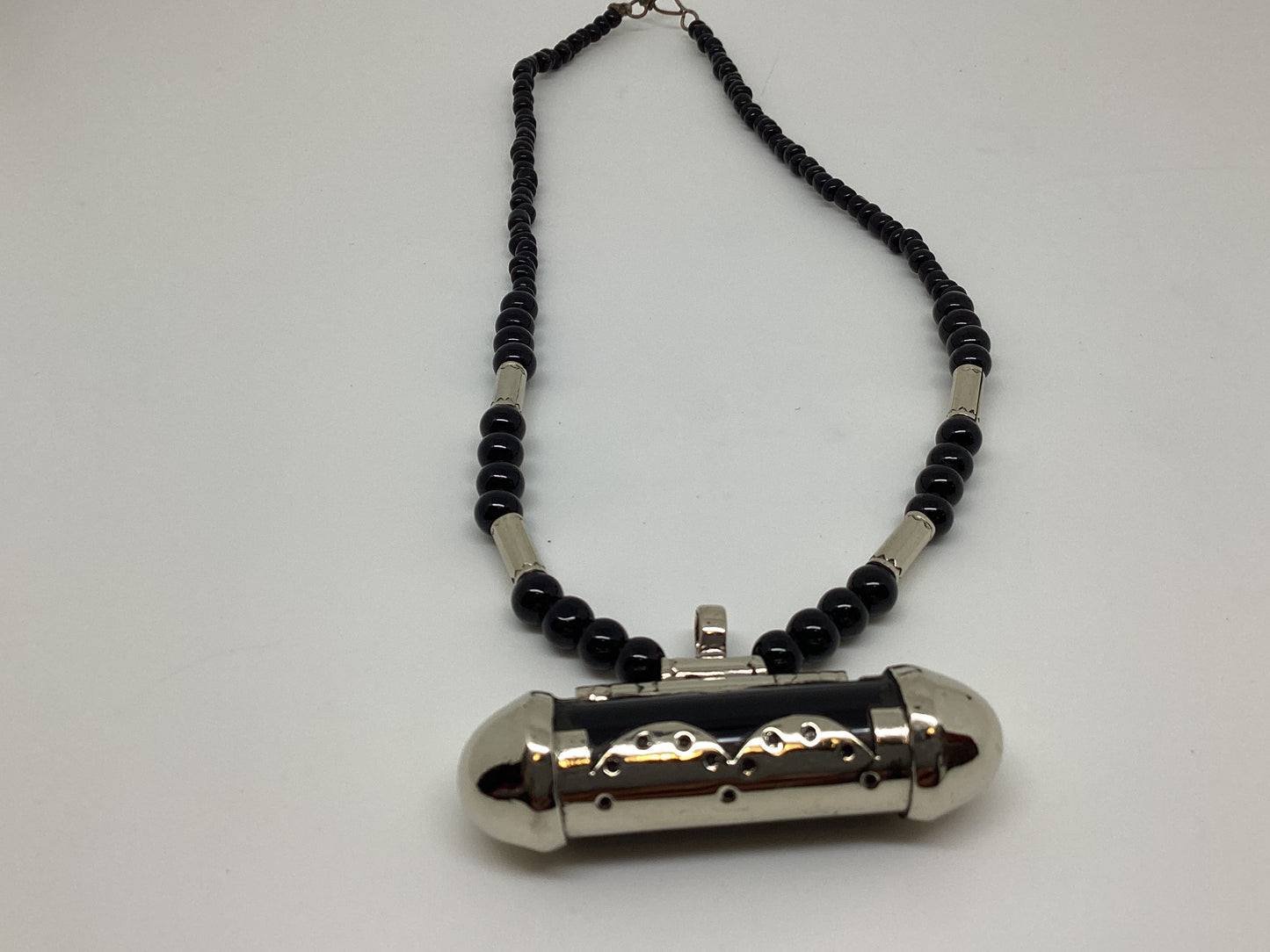 Tuareg Cylinder bar necklace