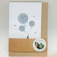 Growing Paper greeting card - Mandala Balloons: Paper Band