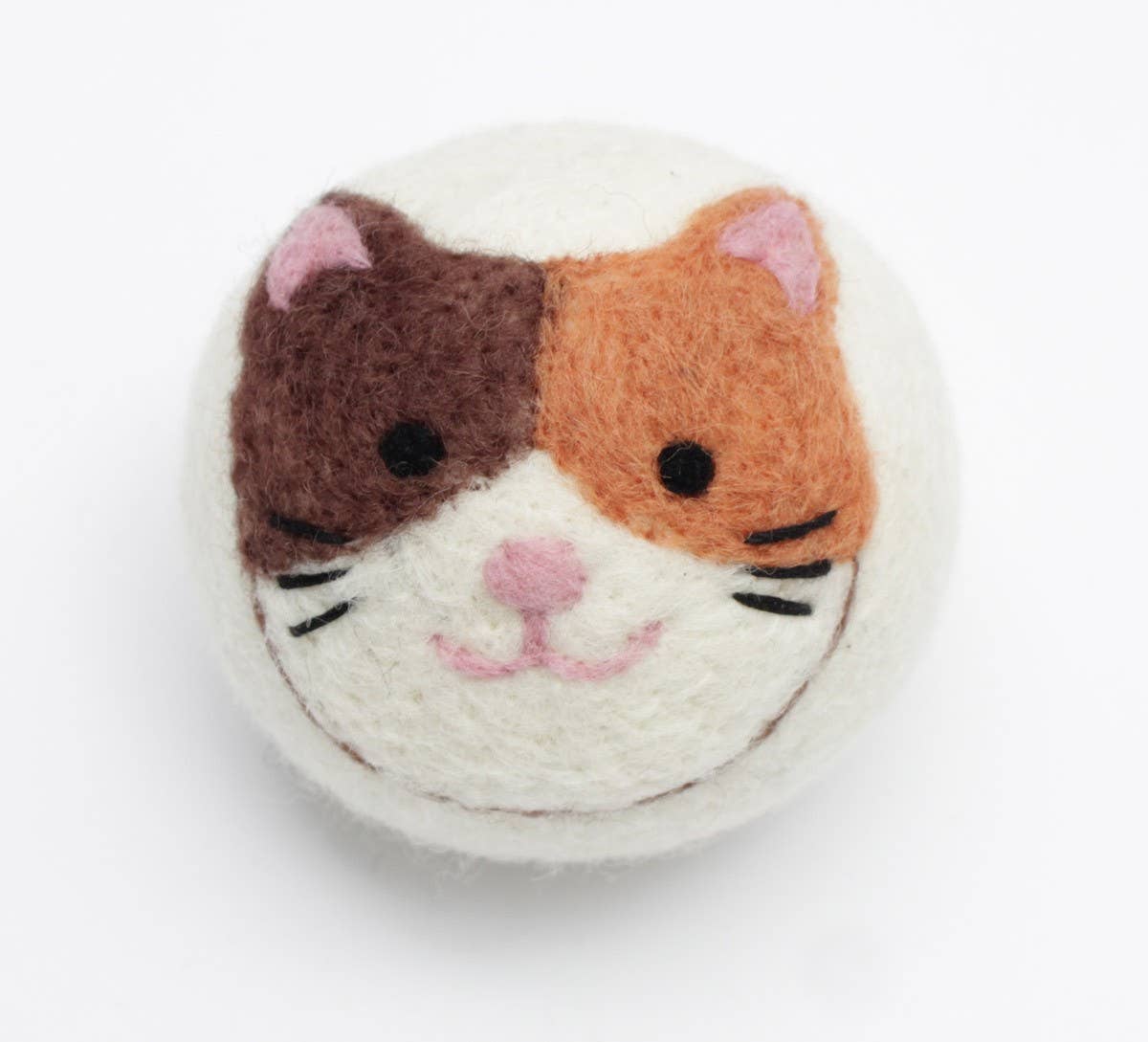 Cats - Eco Wool Dryer Balls - Fair-Trade: Calico Cat