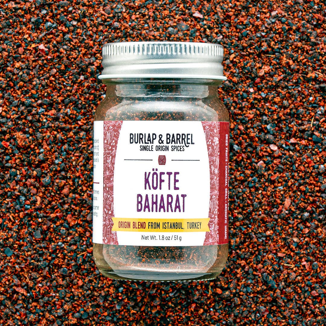 Köfte Baharat- Single Origin Spice & Seasoning Blend: 1.8 oz glass jar