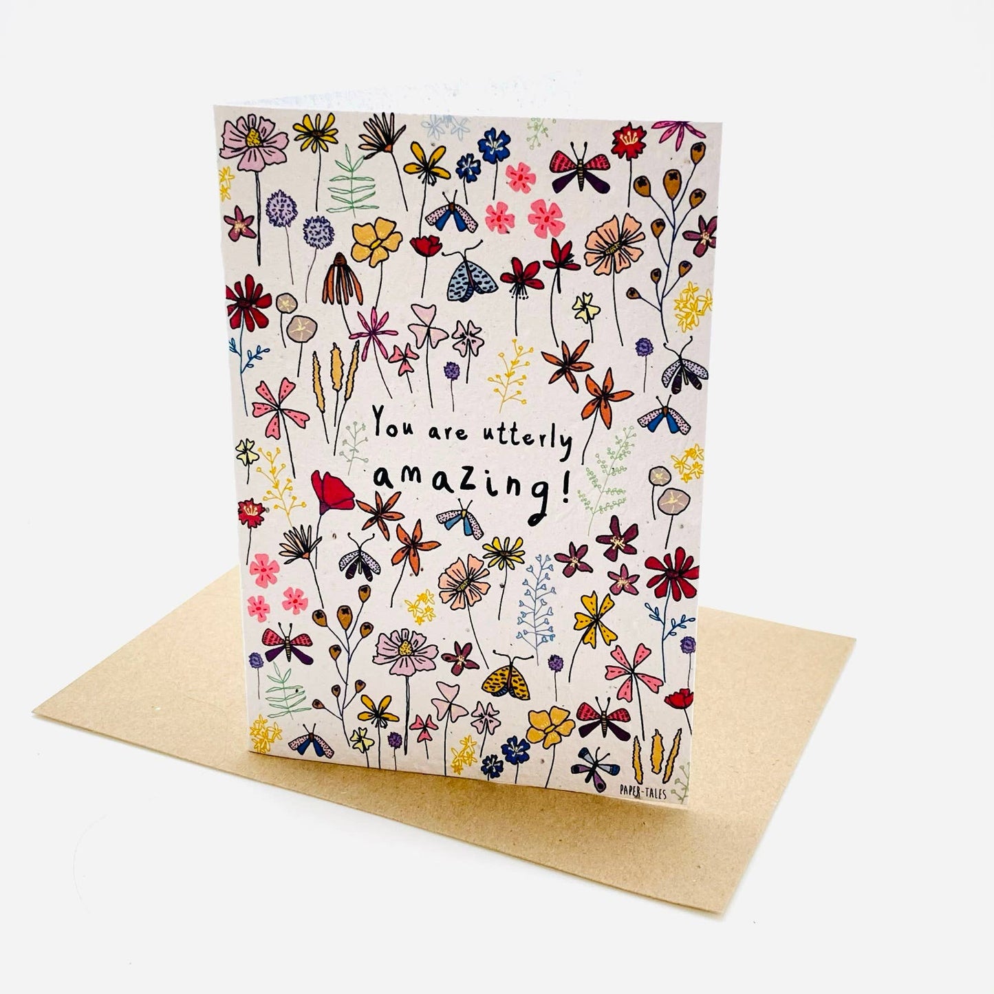 Growing Paper greeting card - Utterly Amazing: Paper Band