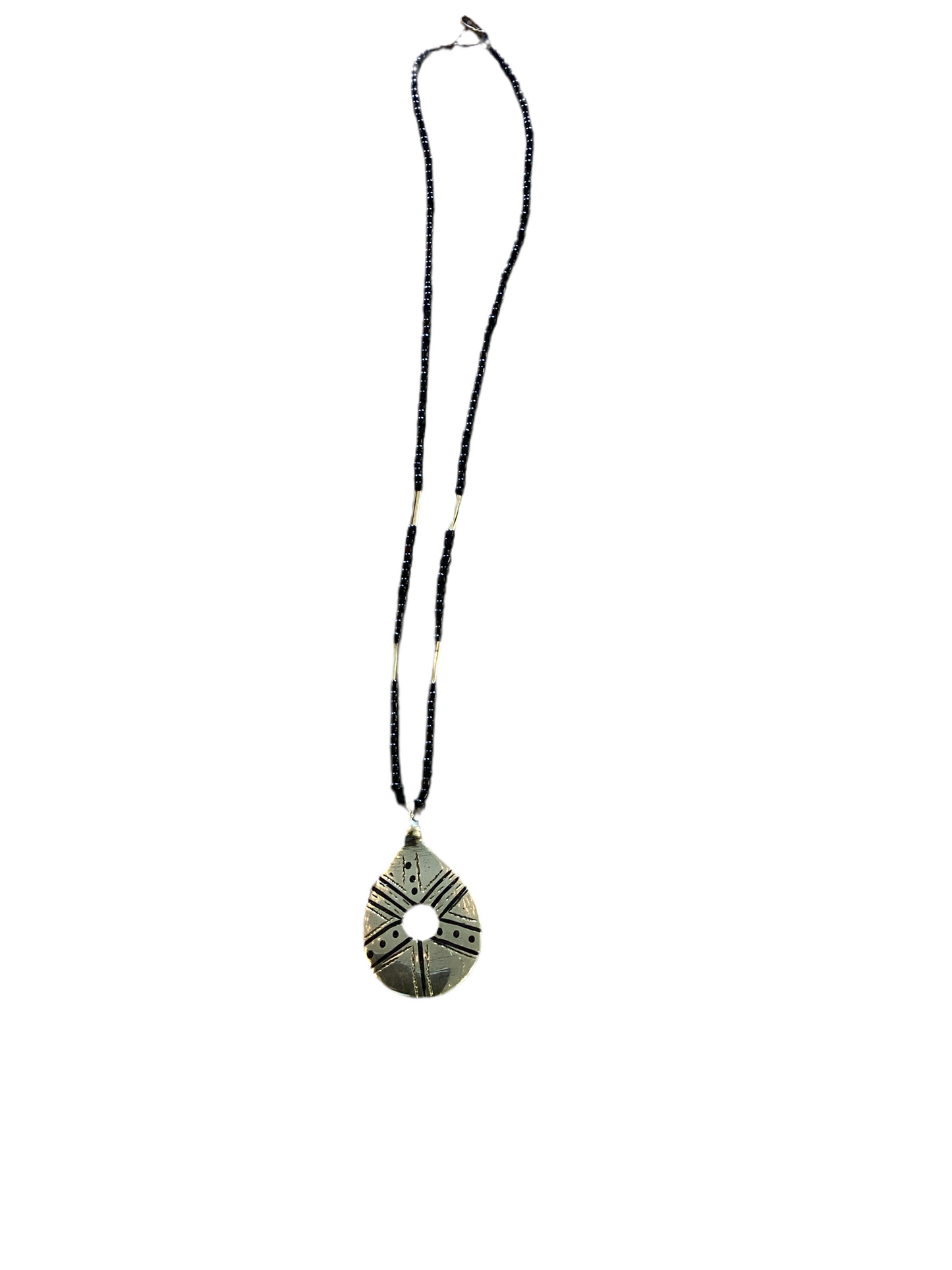 Tuareg teardrop necklace