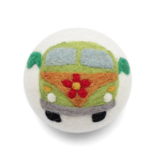 Hippie Bus - Eco Wool Dryer Balls - Fair-Trade