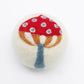 Mushrooms - Eco Wool Dryer Balls - Fair-Trade: Red Mushroom