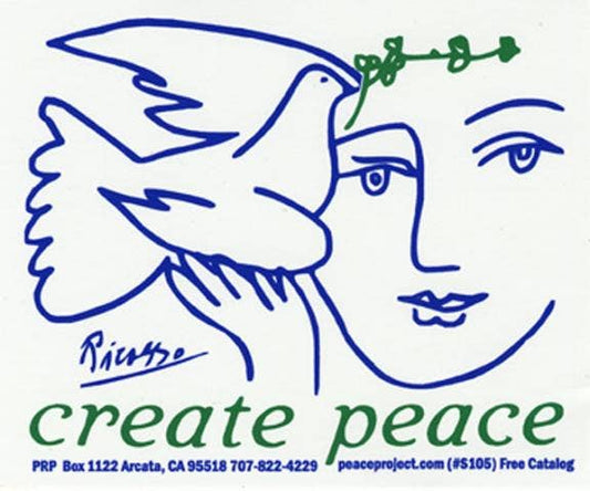 Small Sticker - Create Peace