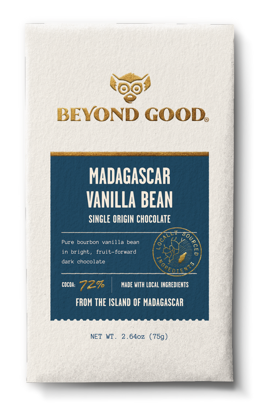 Madagascar Vanilla Bean: Small Batch Collection: Single Bar (1)