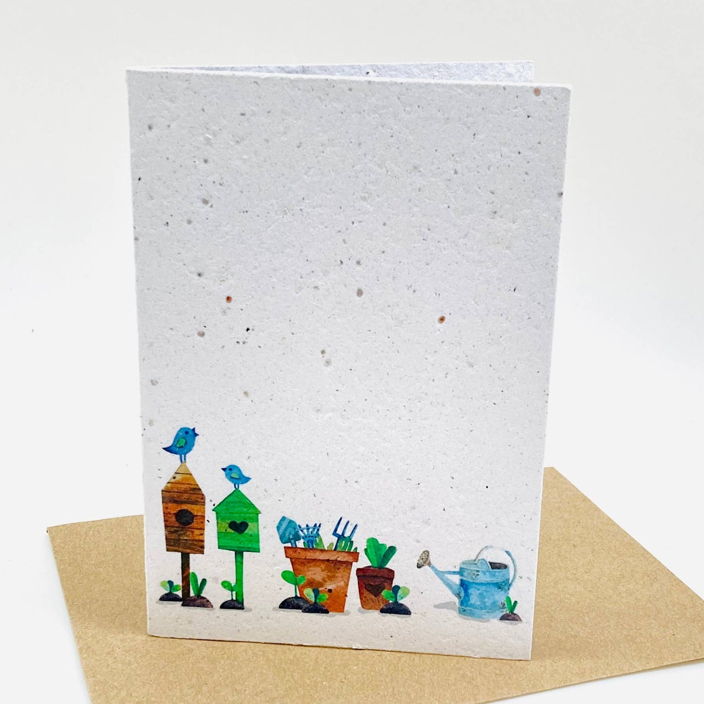 Growing Paper greeting card - Gardening: Paper Band