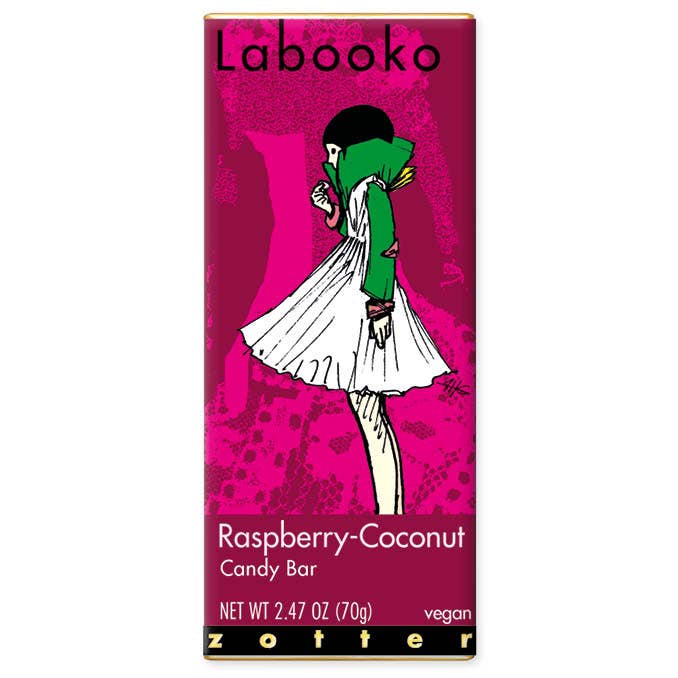 Raspberry and Coconut Vegan (Labooko)