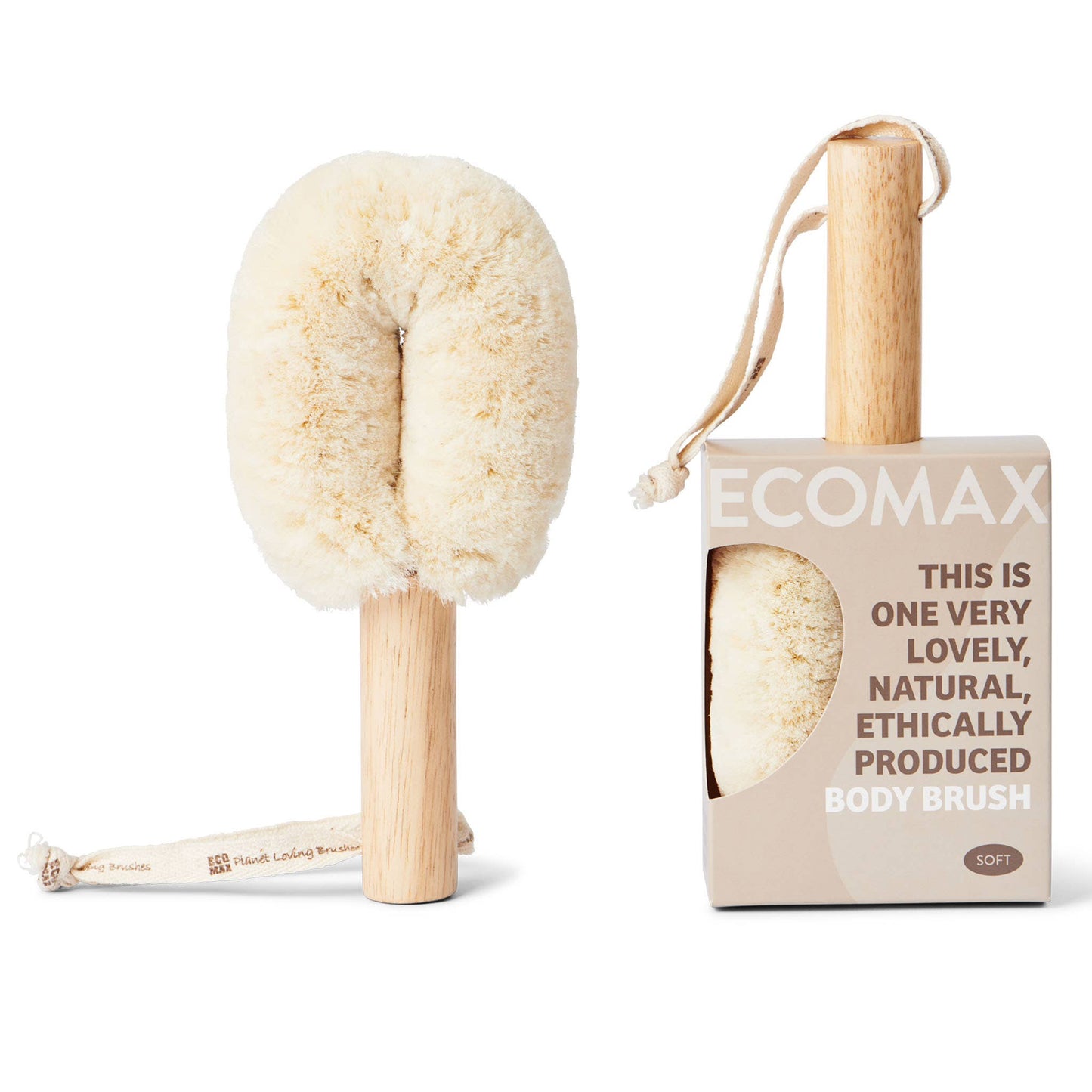 NEW - Spa Body Brush – Soft Jute