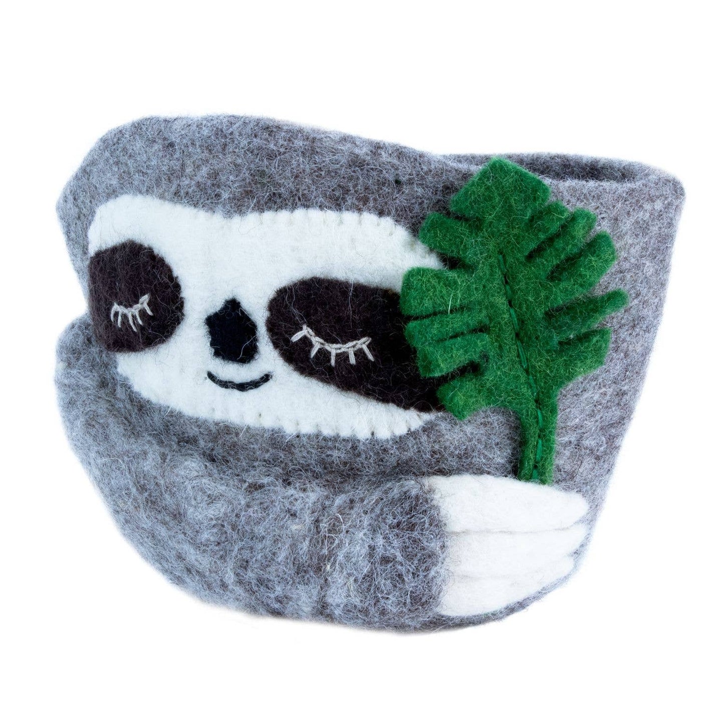 Sloth Felt Pot