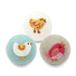 Birds - Eco Wool Dryer Balls - Fair-Trade: Yellow Chick