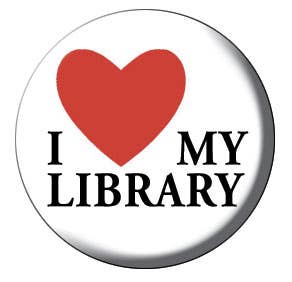 Button - I Love My Library