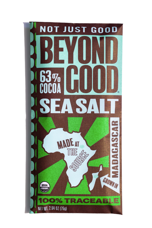 63% Sea Salt Dark Chocolate