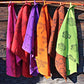 Blockprint Dishtowel, Colorful