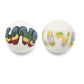 LOVE - Eco Wool Dryer Balls - Fair-Trade: Reggae