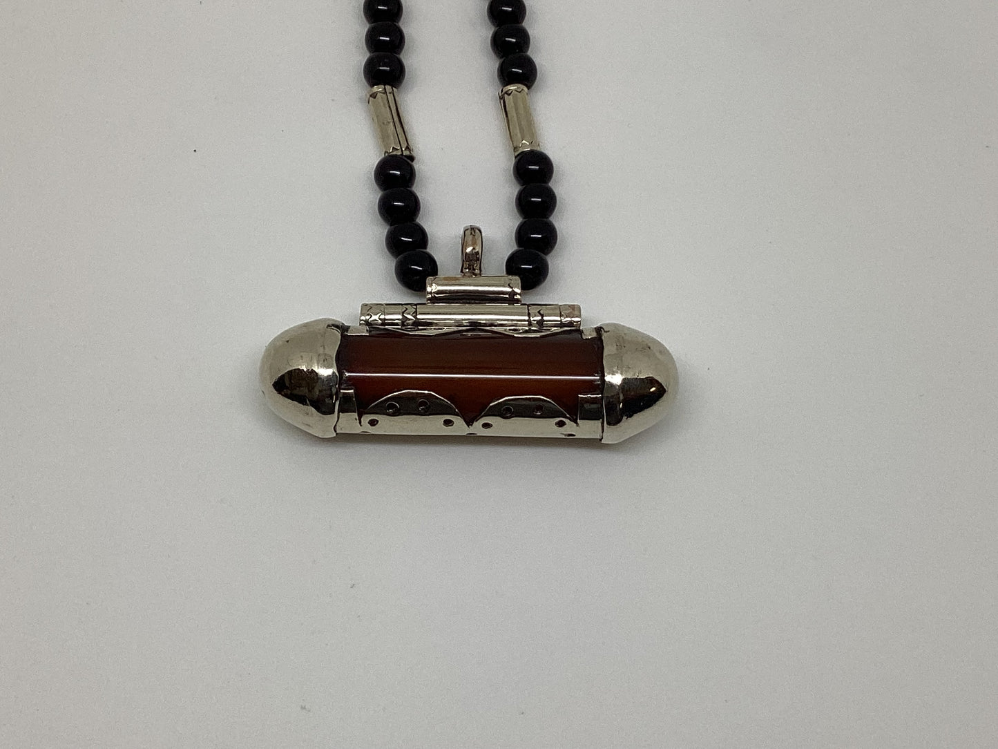 Tuareg Cylinder bar necklace