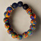 Vibrant Essence: African Beaded Bracelet