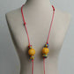 Eco-Chic Adjustable Necklace: Yellow