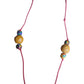 Eco-Chic Adjustable Necklace: Yellow