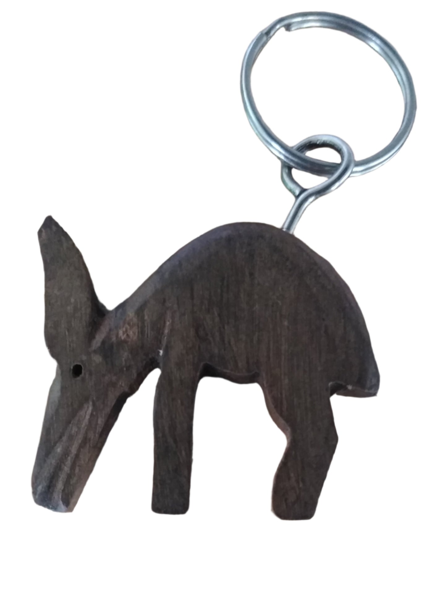 Rabbit Wooden Keychain