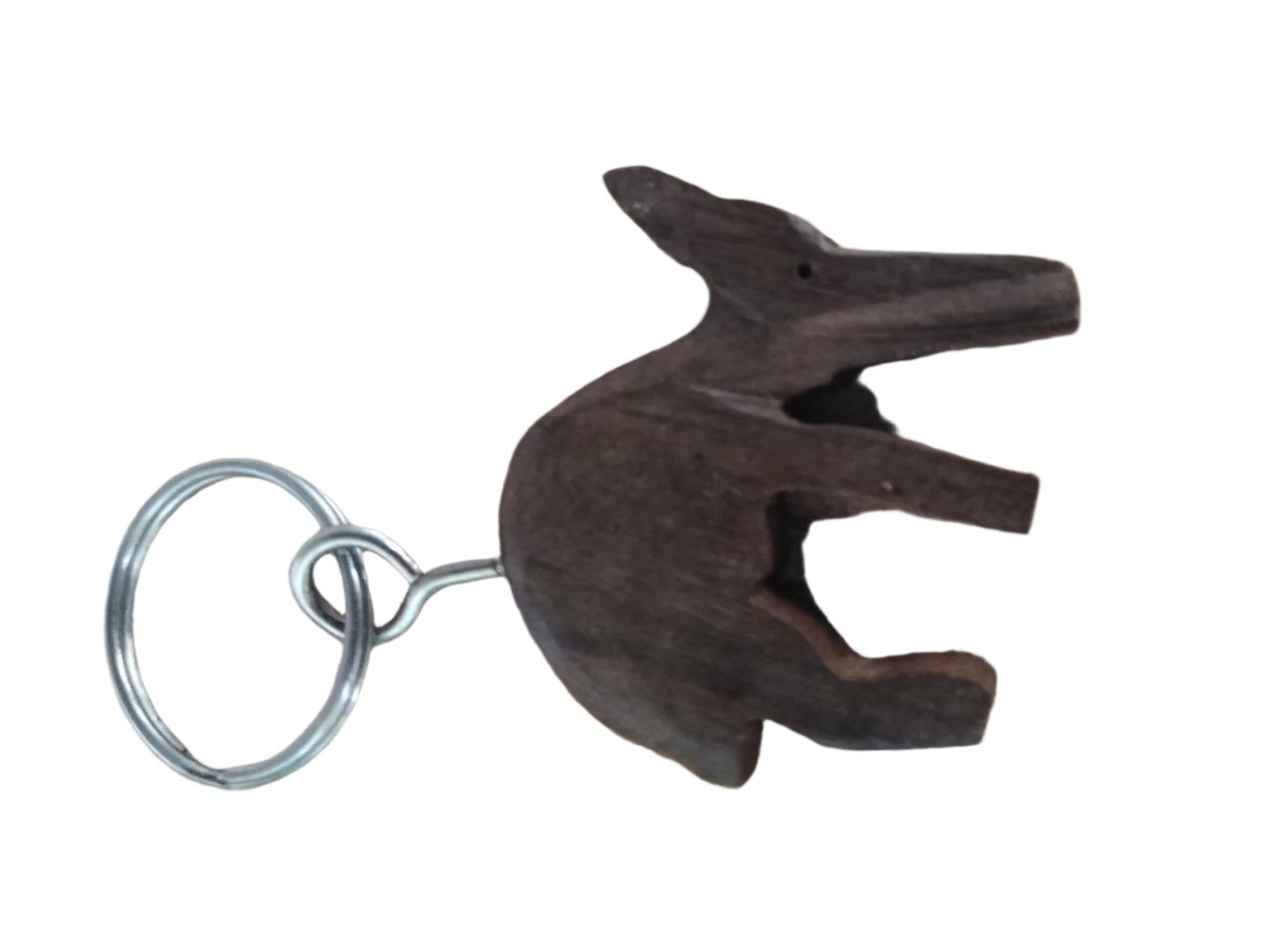 Rabbit Wooden Keychain