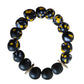 Ebony Sunshine Bead Bracelet