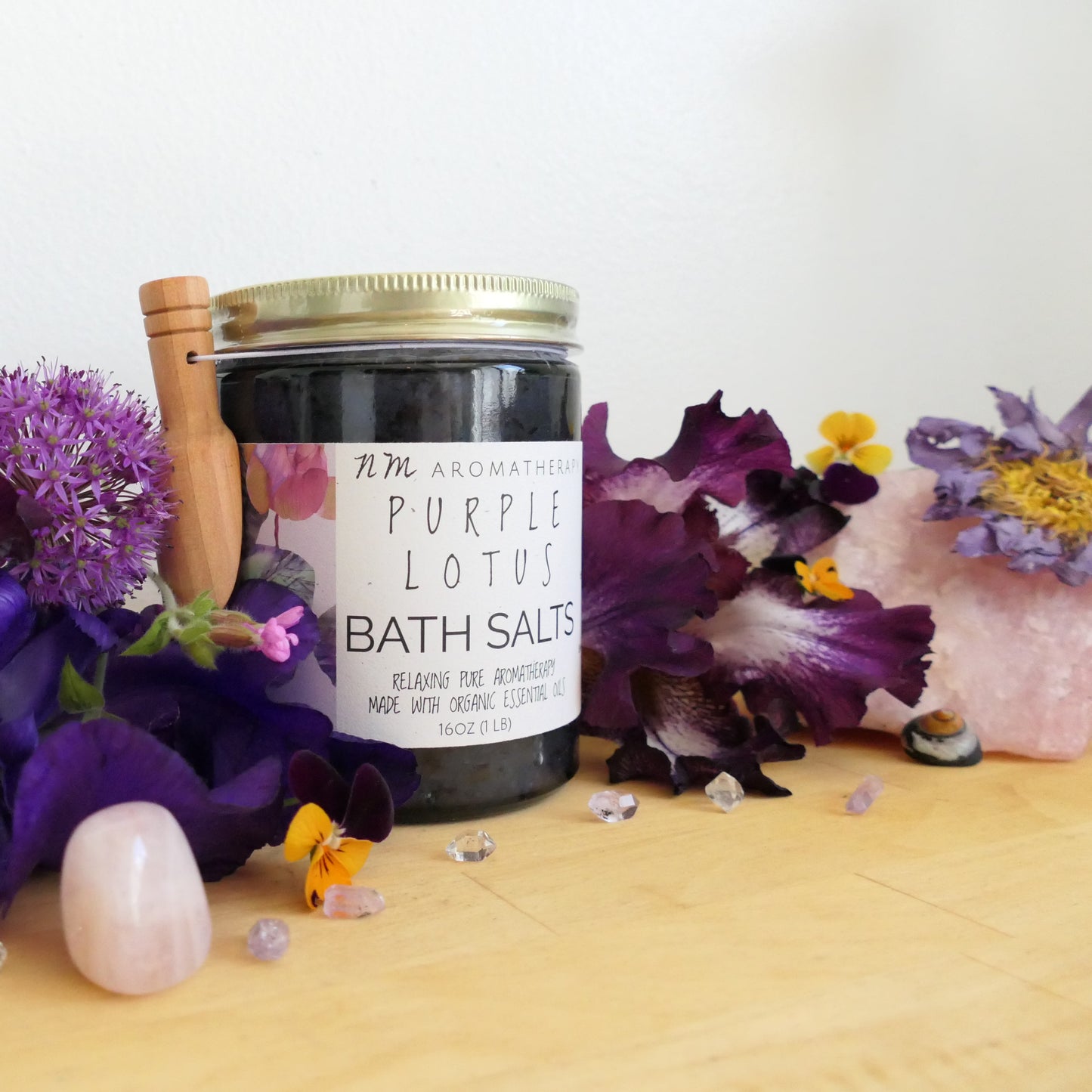 Purple Lotus Bath Salts