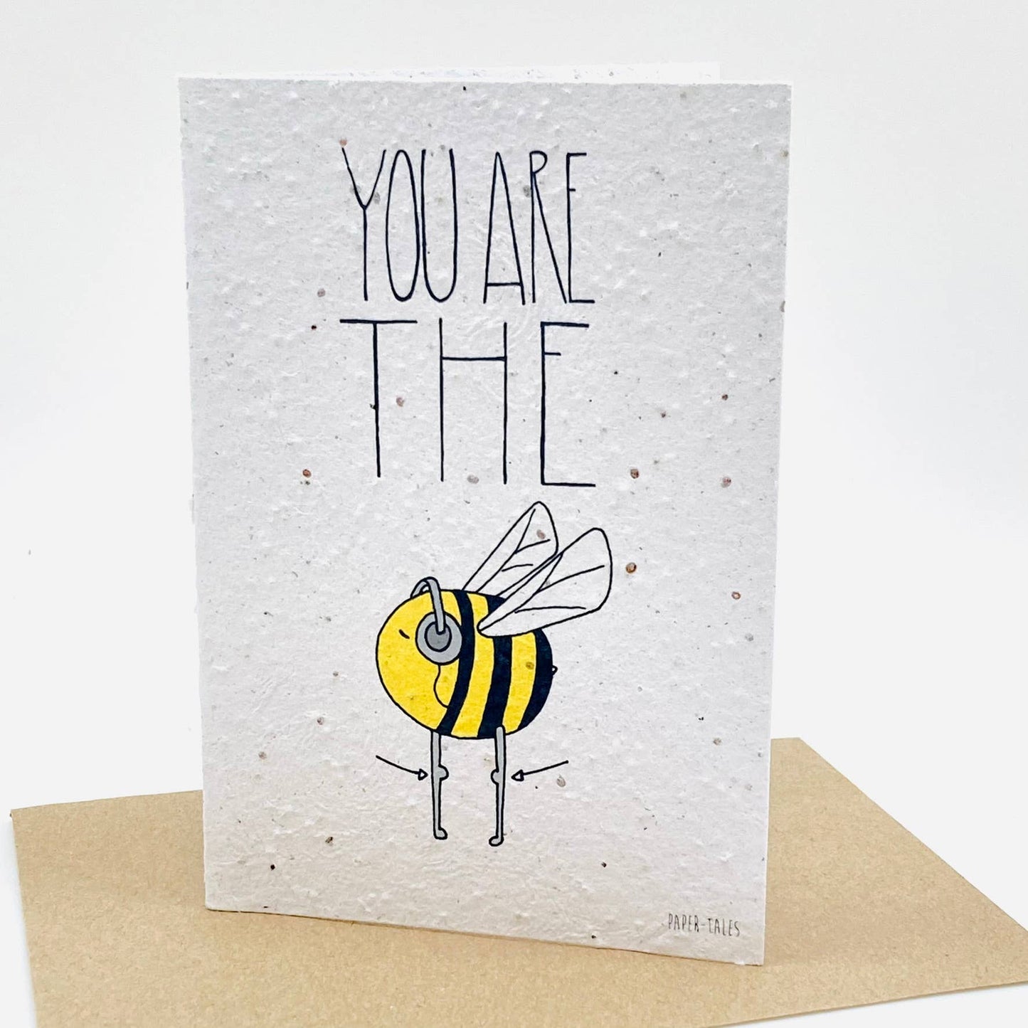 Growing Paper greeting card - Bee's Knees: Paper Band