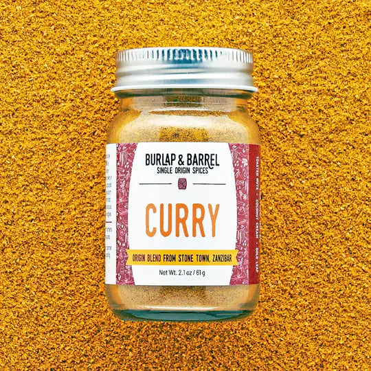 Curry - Single Origin Spice Blend: 1.8 oz glass jar