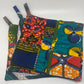 Quilted Patchwork African Print Potholder