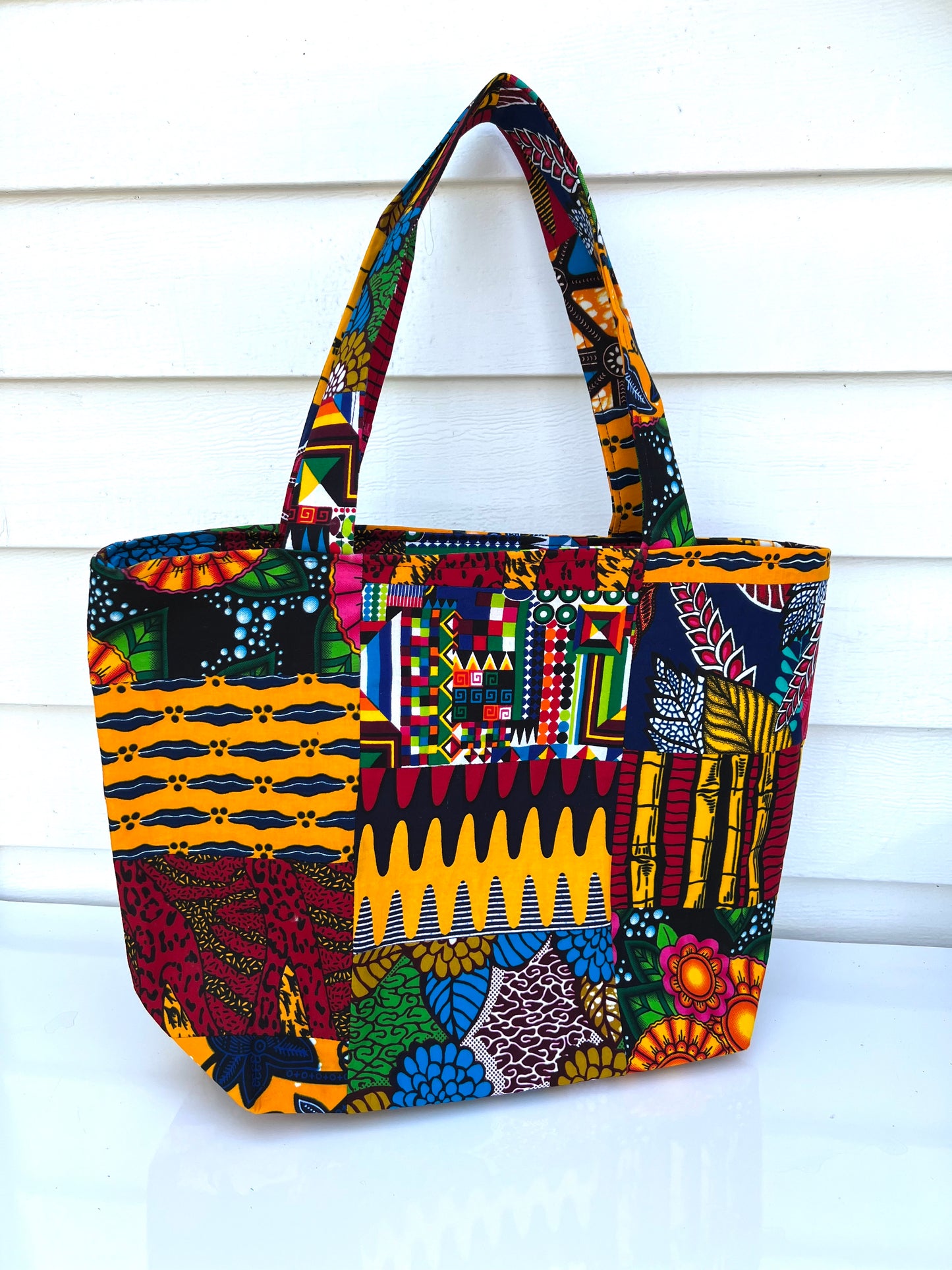 Ankara and Patchwork Purse